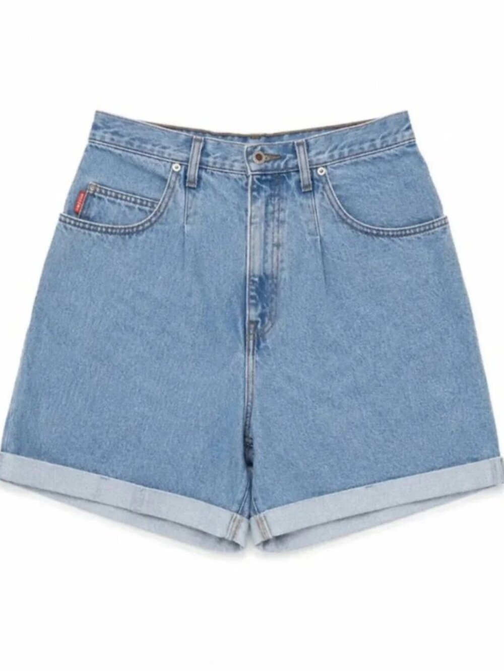 VINTAGE Y2K High Rise Jean Shorts by B.U.M. Equipment